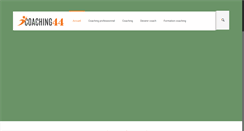 Desktop Screenshot of coaching44.com